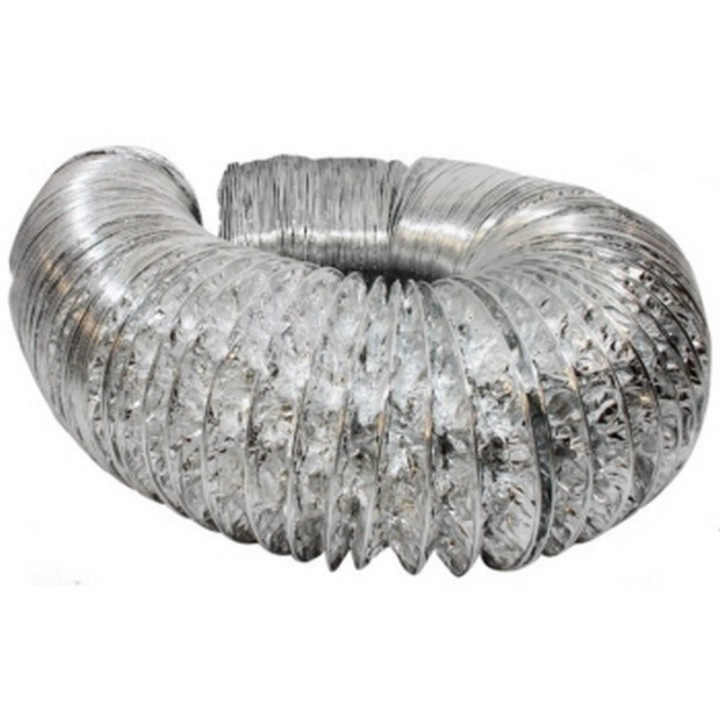Alu-Dec 102mm 3m flexibler Aluminiumschlauch Indoor Belüftung | Schläuche