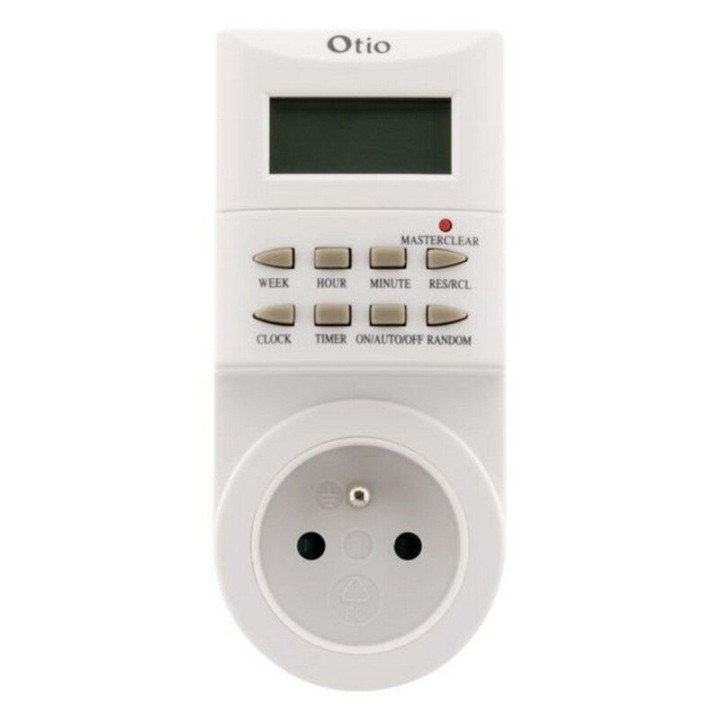 Digitale Zeitschaltuhr Otio LCD-Display Einstellungen Programmierung | Elektrisches Zubehör