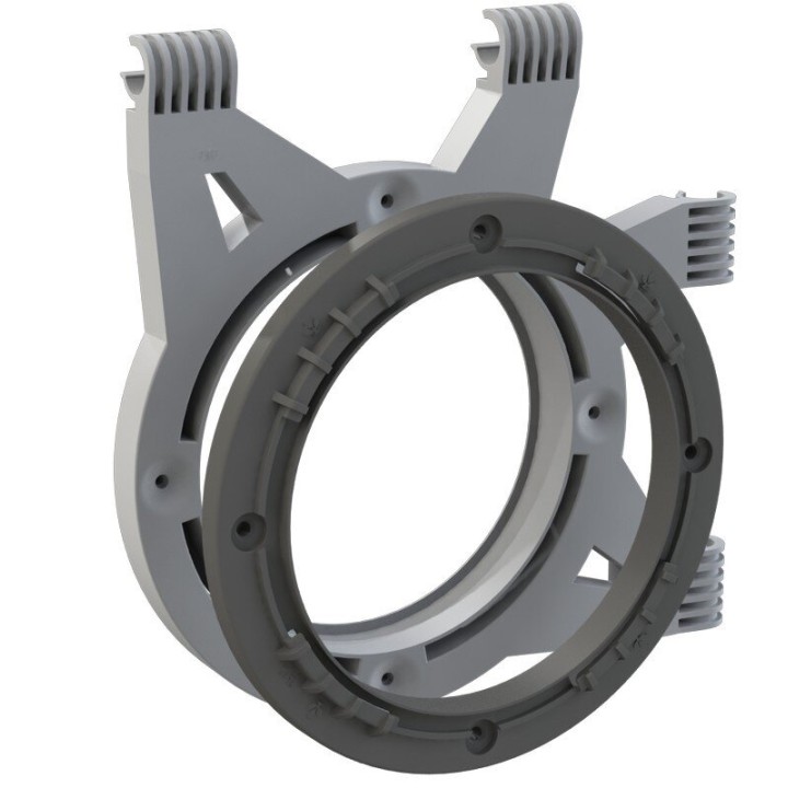 Secret Jardin Ducting Flange Verpackung Inhalt Einzelteile | Secret Jardin Zubehör