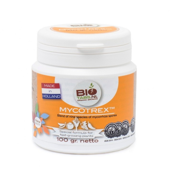 Biotabs Mycotrex 100g Mykorrhiza natürlicher Bodenkonditionierer | Biotabs