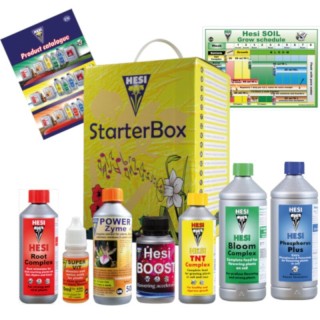 Hesi StartersBox Terre Racine SuperVit PowerZym TNT Bloom complet | Hesi