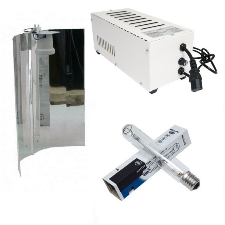 Set 600W Superplant Philips Greenpower Vorschaltgerät Reflektor IEC | Beleuchtungsset 600W