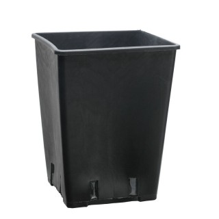 Vierkant-Topf 6l 18x18x23cm robuster Kunststoff Indoor Growroom | Töpfe / Wannen