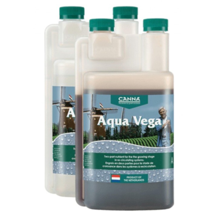 Canna Aqua Vega A+B 2x1l stabilisants pH dissolution immédiate | Canna