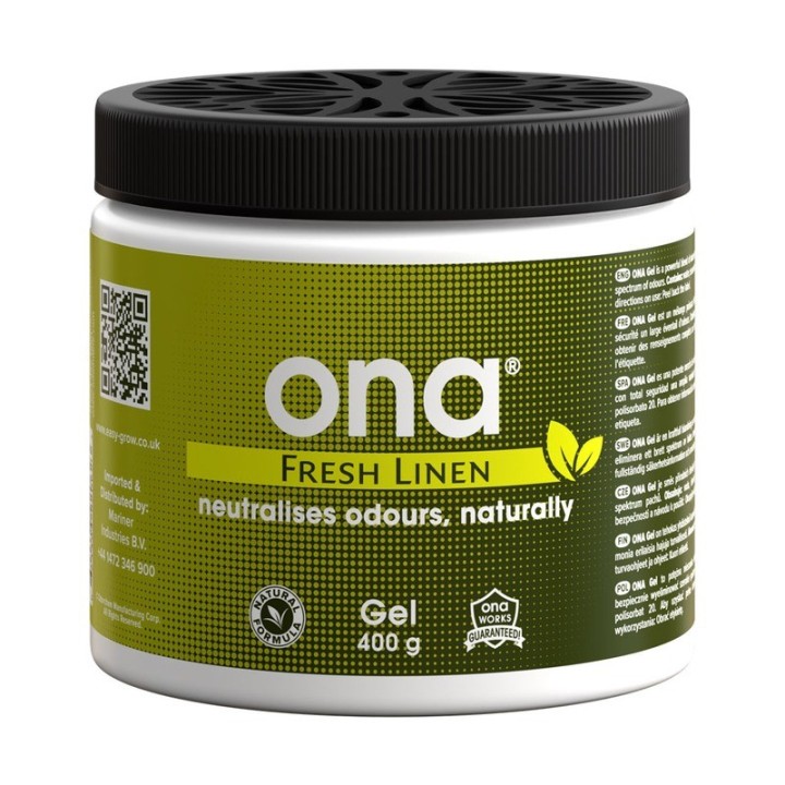 Ona Gel Fresh Linnen 400 g  1 - ONA Neutraliseur d'Odeur