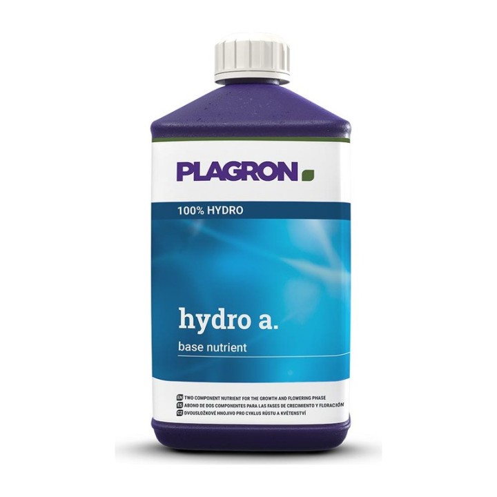 Plagron Hydro A+B 2x1l Verpackung Etikett Dosierung Detail | Plagron