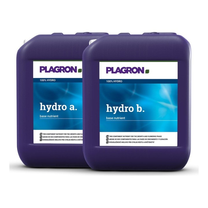 Plagron Hydro A+B 2x10l Großkanister Profi-Doppelpack Produktbild | Plagron