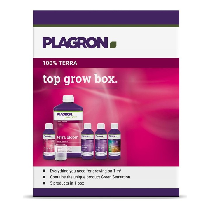 Plagron Terra Top Grow Box Erde Komplettset Wachstum Blüte | Plagron