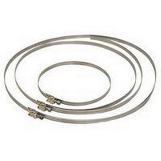 Collier de Serrage 60-270mm grande taille fixation conduit aération | Colliers de Serrage