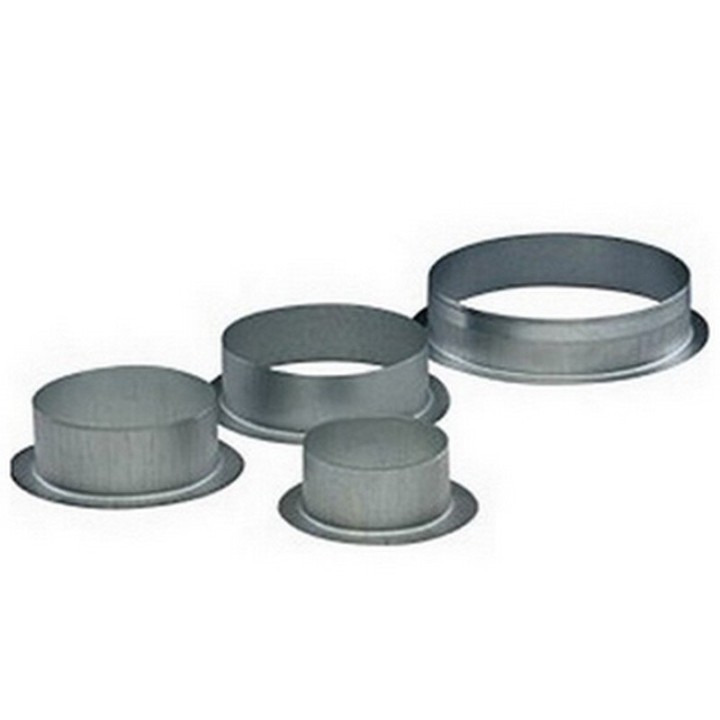 Flansch 125mm Wandflansch Abluftanschluss Lüftungskanal | Flansche