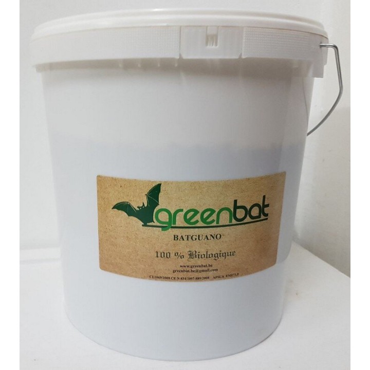 Greenbat Pulver 5kg Bio-Guano Stickstoff Phosphor Großpackung | Greenbat
